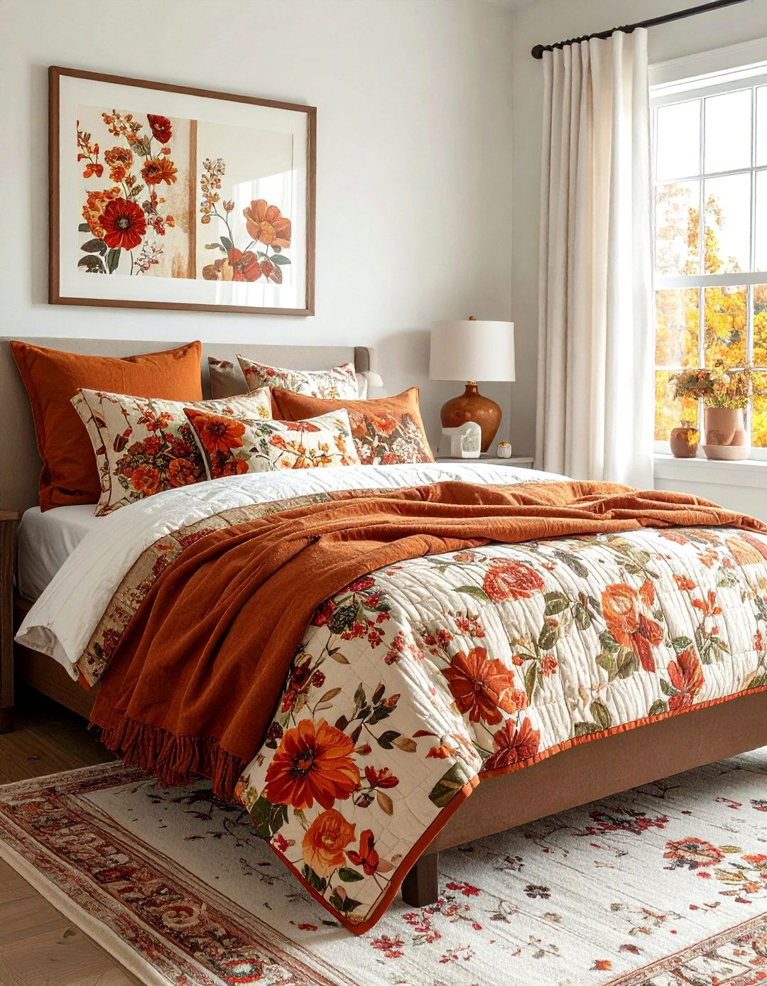 Floral Patterns - 20 fall decor trends 2025