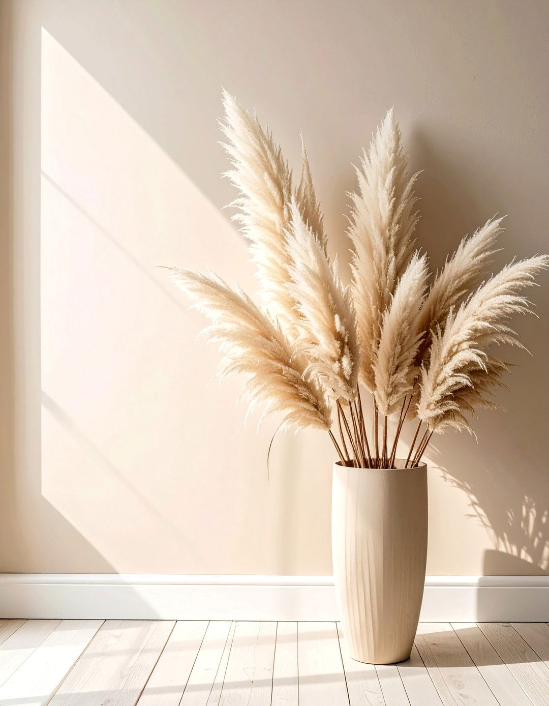 Pampas Grass Displays - 20 fall decor ideas