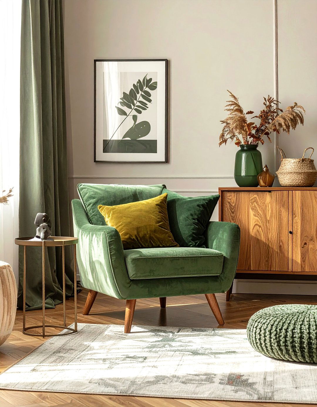 Shades of Green - 20 fall decor trends 2025