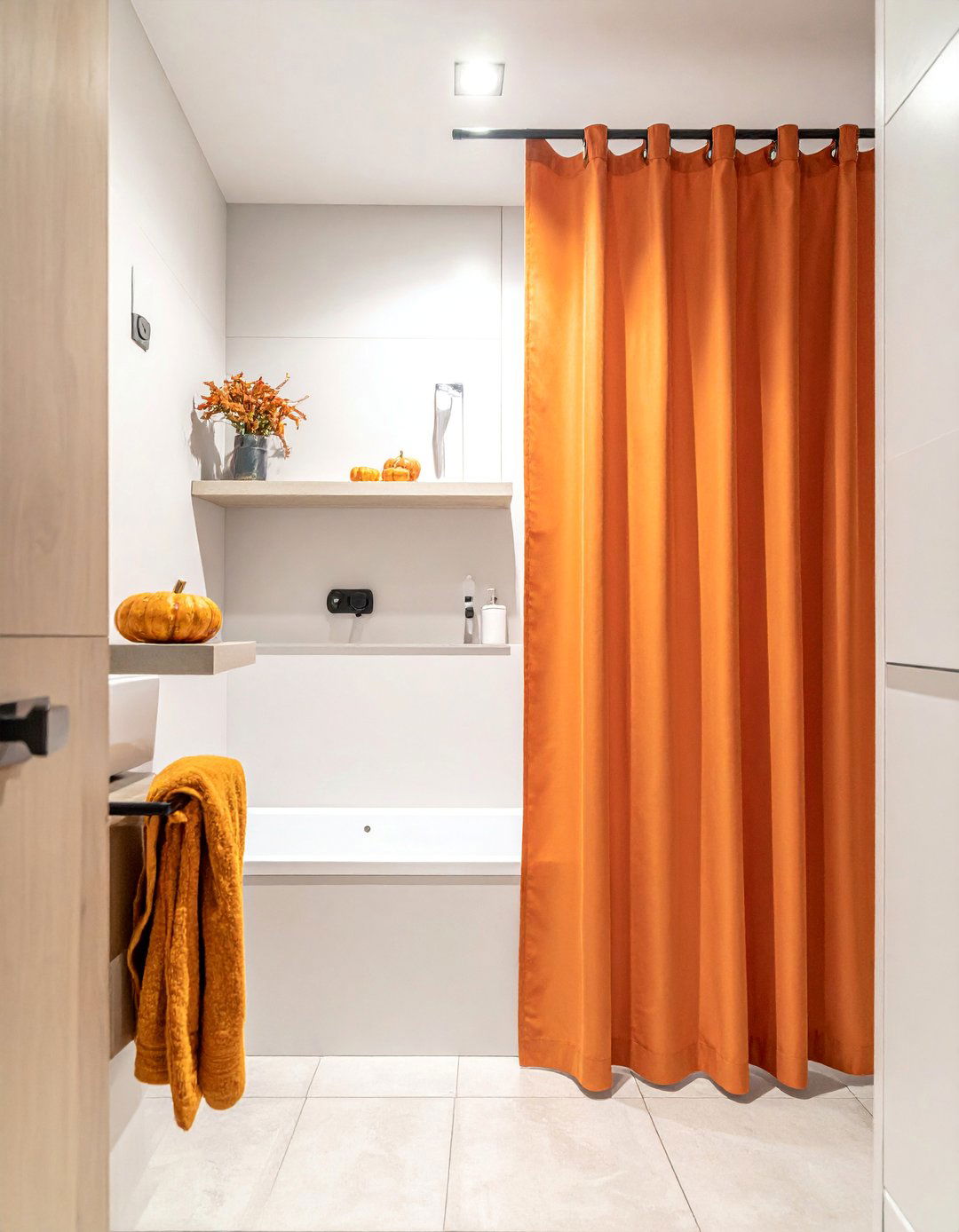 Small Space Solutions - 20 fall bathroom decor ideas