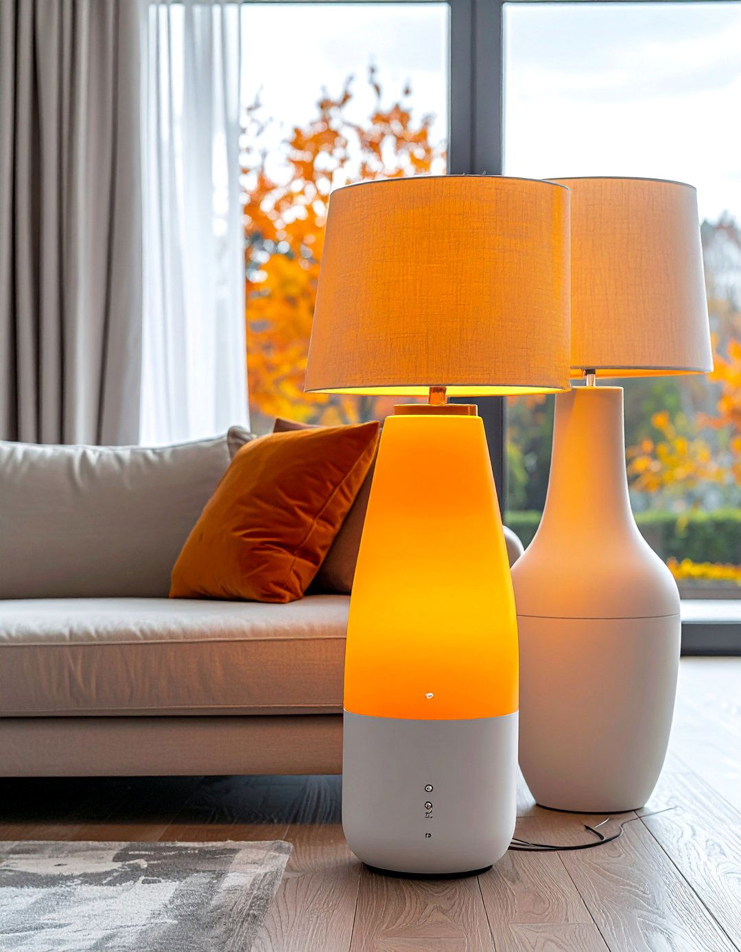 Smart Bulbs for Seasonal Color Changes - 20 fall lightning decor ideas