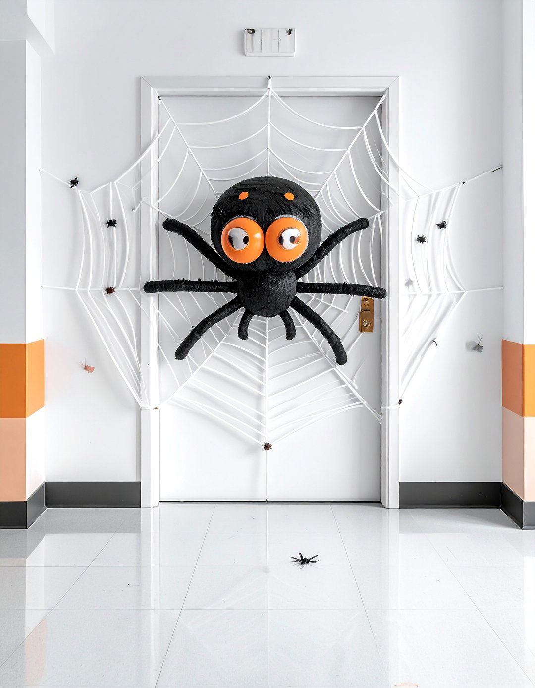 Spider Web Wonder - 20 fall door decor classroom ideas