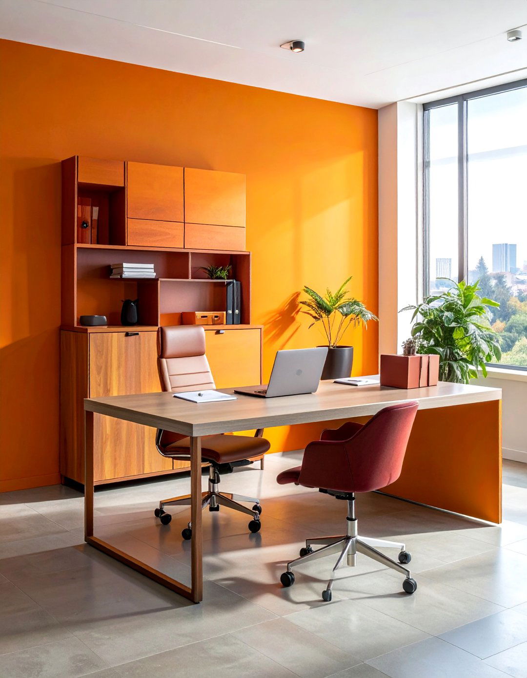 Warm Color Palette Office - 20 fall office decor ideas