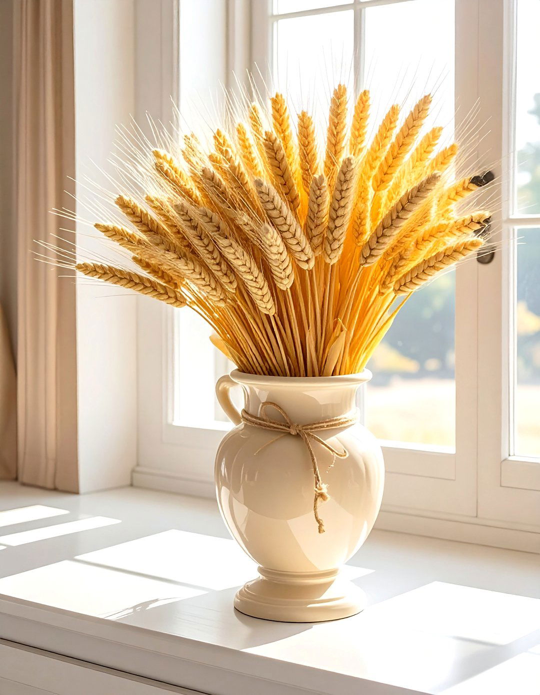 Wheat Bundle Arrangements - 20 fall decor ideas