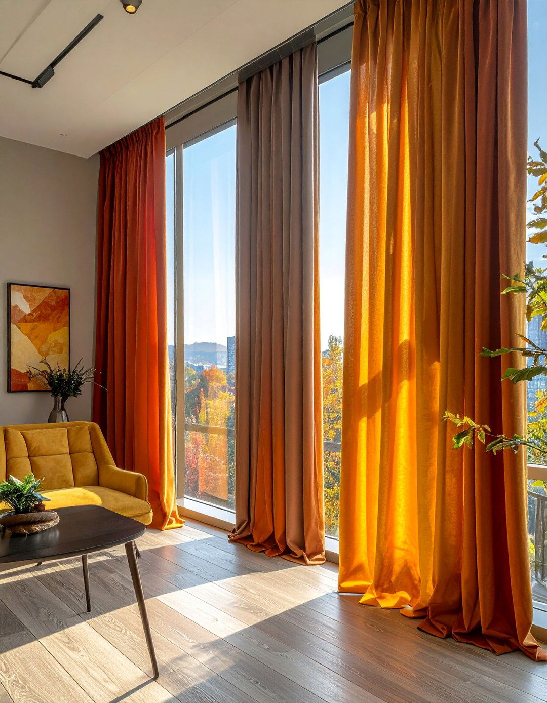 Window Treatment Office - 20 fall office decor ideas