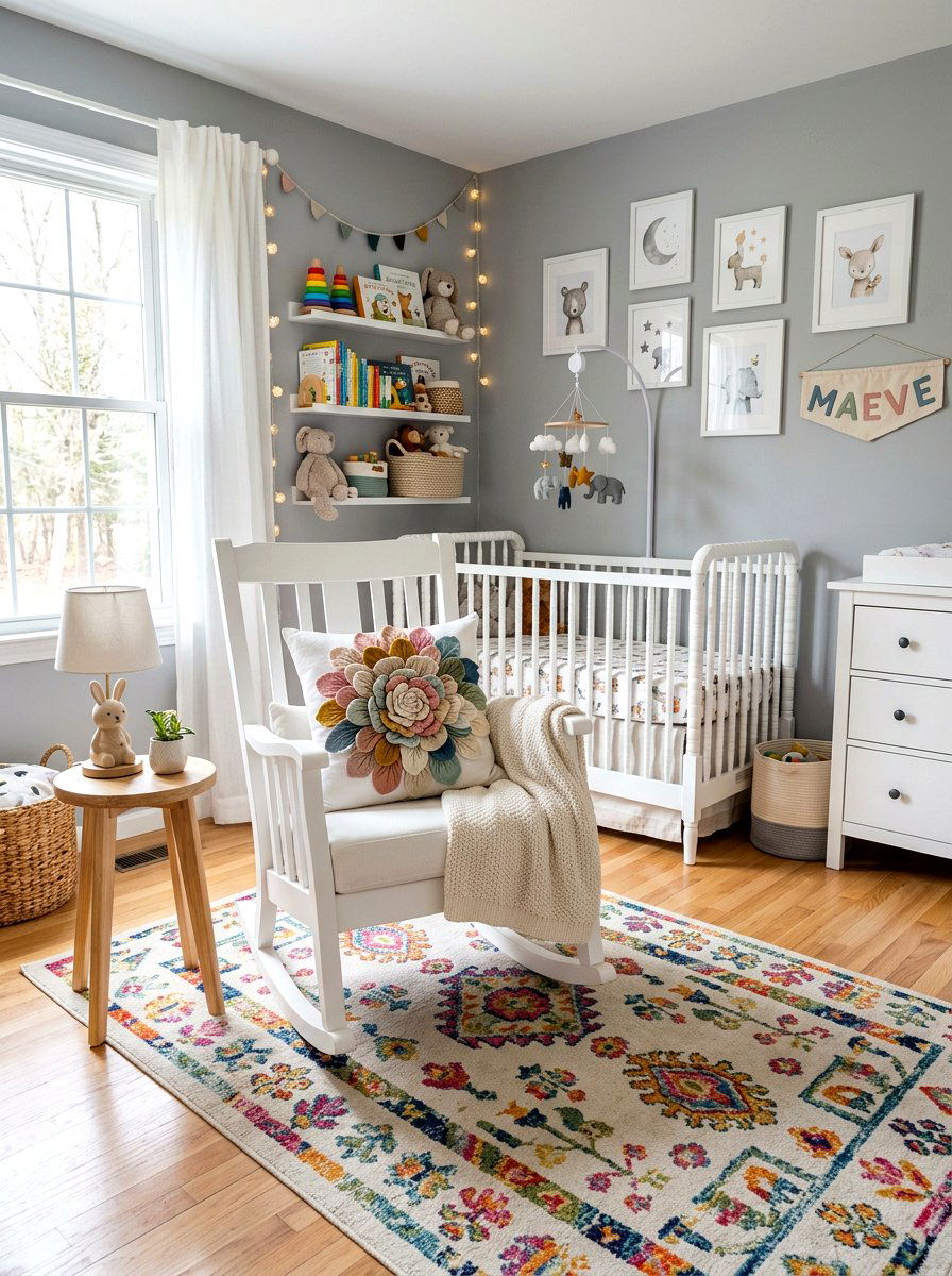 3D Flower Applique Pillow - 25 Spring Floral Pillow Ideas