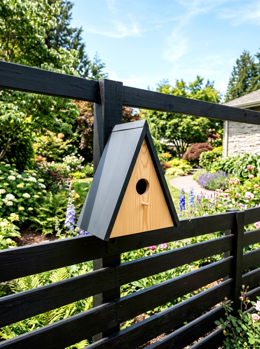 A frame Birdhouse - 25 Spring DIY Birdhouse Ideas