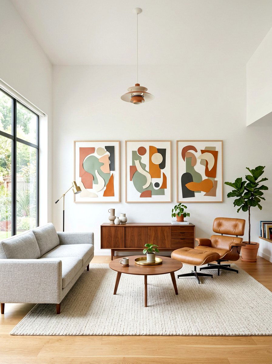 Abstract Paper Shapes - 25 Spring Paper Garland Ideas