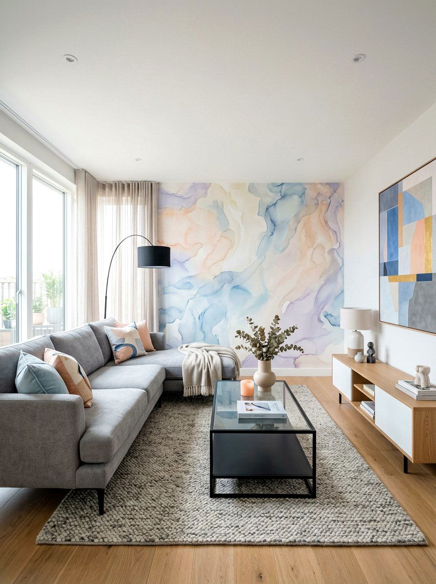 Abstract Pastel Wallpaper - 25 Spring Wallpaper Ideas