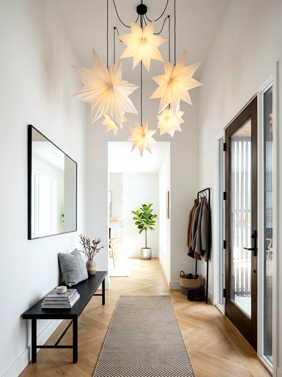 Accordion Fold Paper Lantern - 25 Spring Paper Lantern Ideas