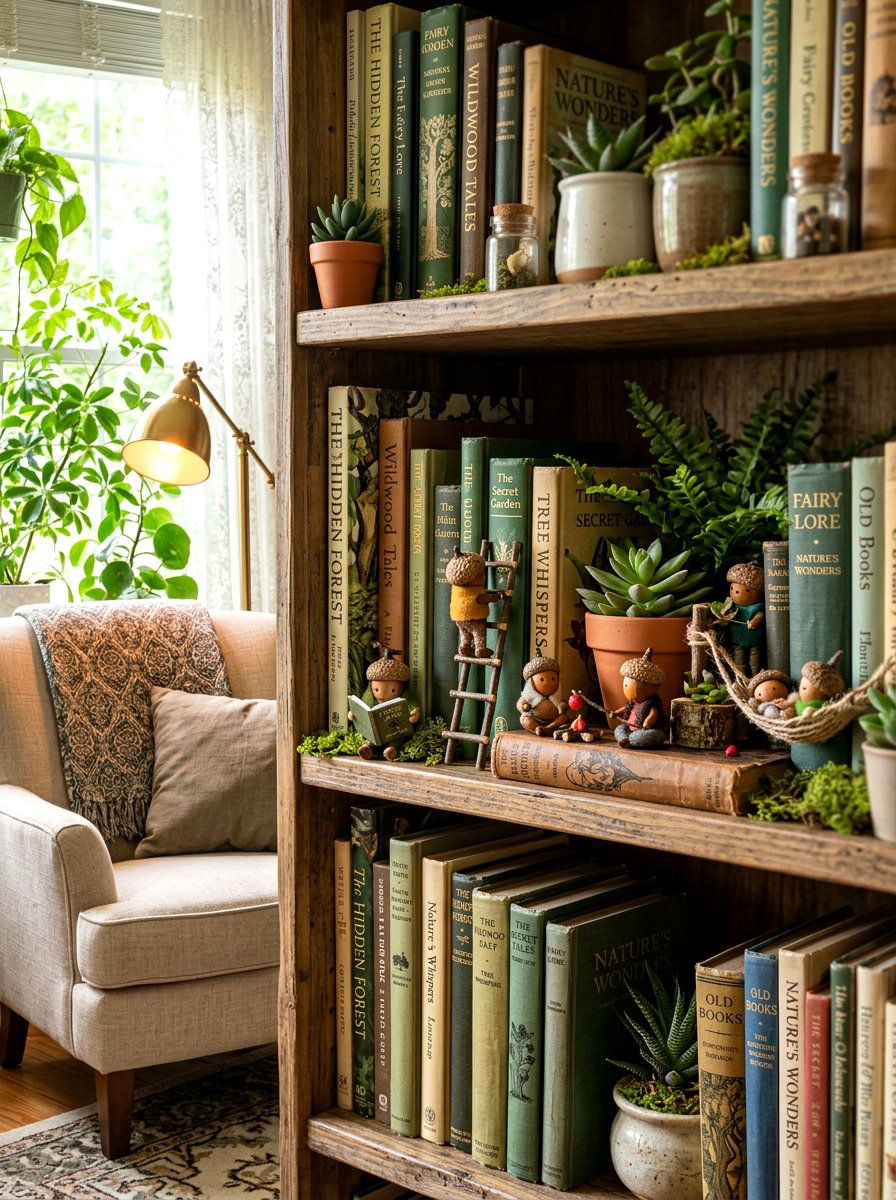 Acorn Person - 25 Spring Nature Craft Ideas