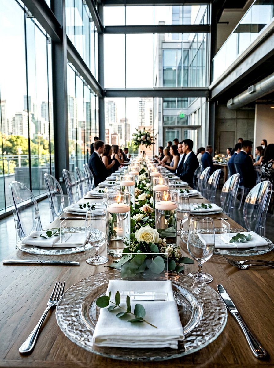 Acrylic Place Card - 25 Spring Wedding Table Decor Ideas