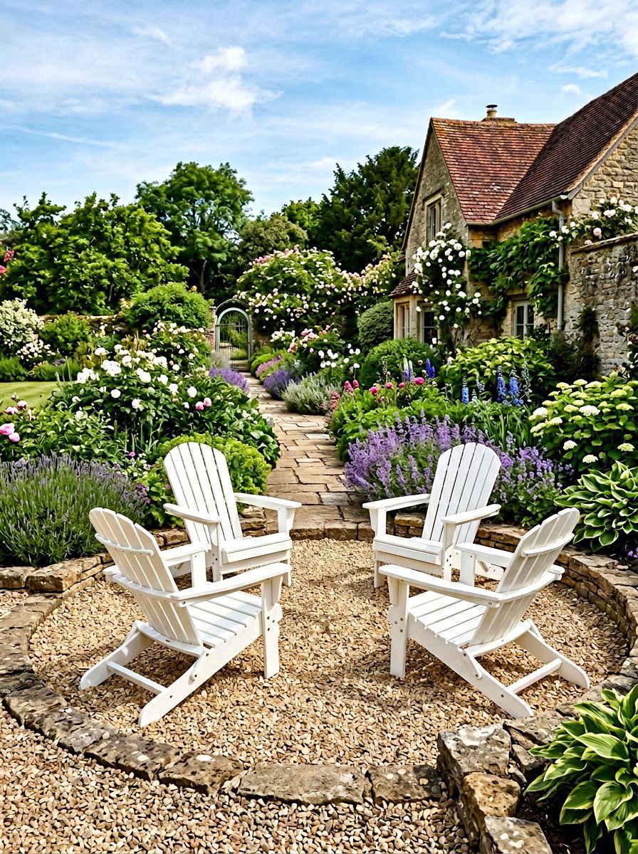 Adirondack Chair On Gravel Patio - 25 Spring Adirondack Chair Decor Ideas