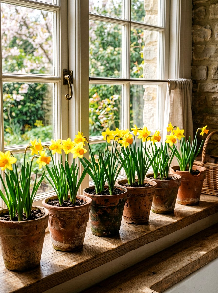 Aged Terracotta Pot - 25 Spring Antique Decor Ideas