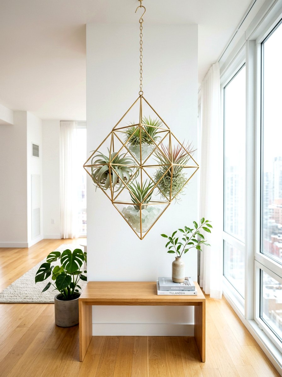 Air Plant Holder - 25 Spring Terrarium Ideas