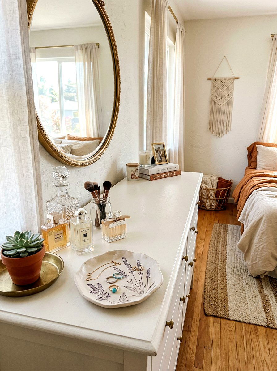 Air dry clay jewelry dish - 25 Spring Clay Craft Ideas