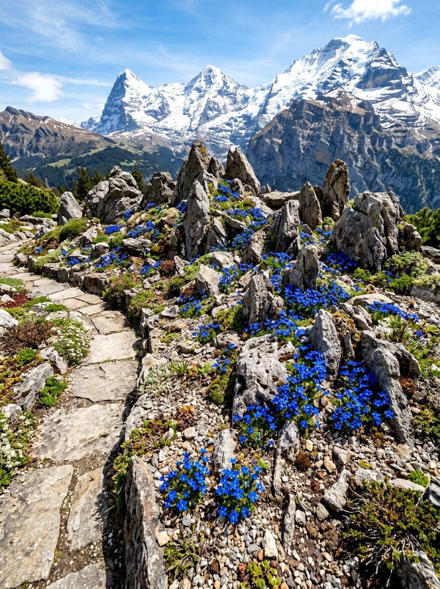 Alpine Rock Garden - 25 Spring Rock Garden Ideas