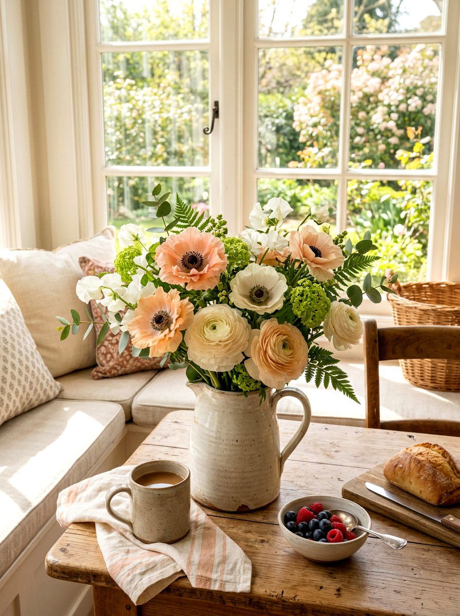 Anemone Ranunculus Spring Mix - 25 Spring Anemone Arrangement Ideas