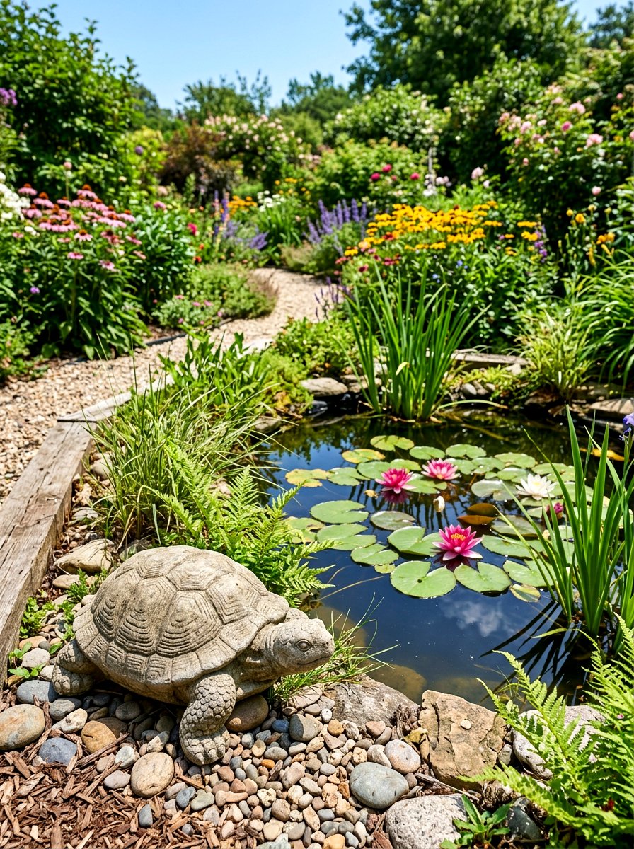 Animal Shape Garden Stone - 25 Spring Stepping Stone Decor Ideas