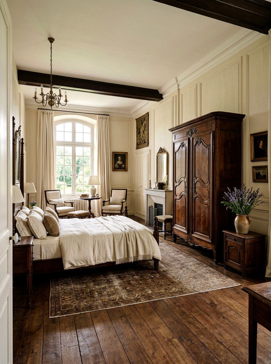 Antique Armoire Suite - 25 Spring French Country Decor Ideas