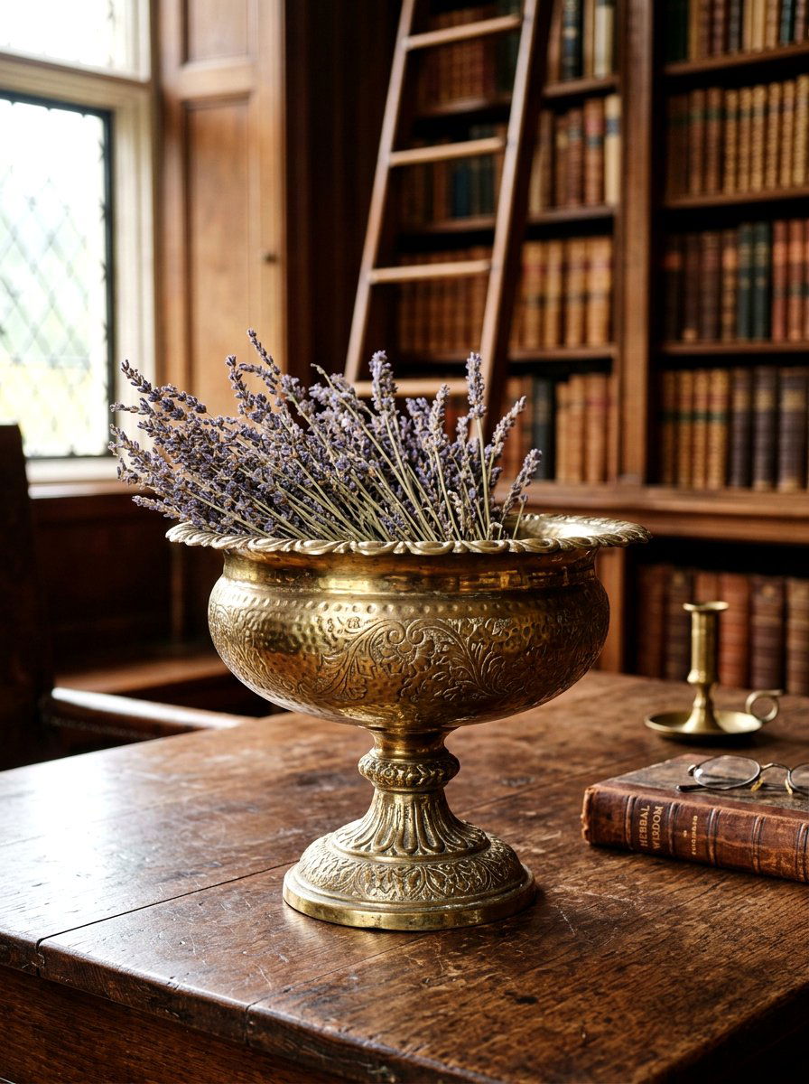 Antique Brass Pedestal Bowl - 25 Spring Pedestal Bowl Ideas