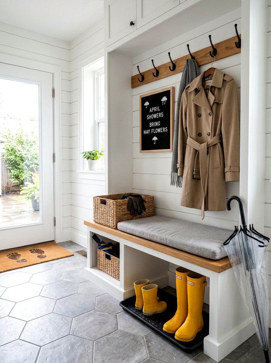 April Showers Rain - 25 Spring Letter Board Ideas