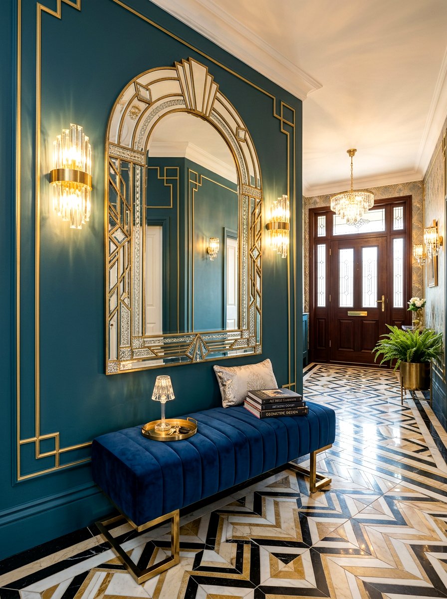 Art Deco Entryway Mirror - 25 Spring Entryway Mirror Ideas