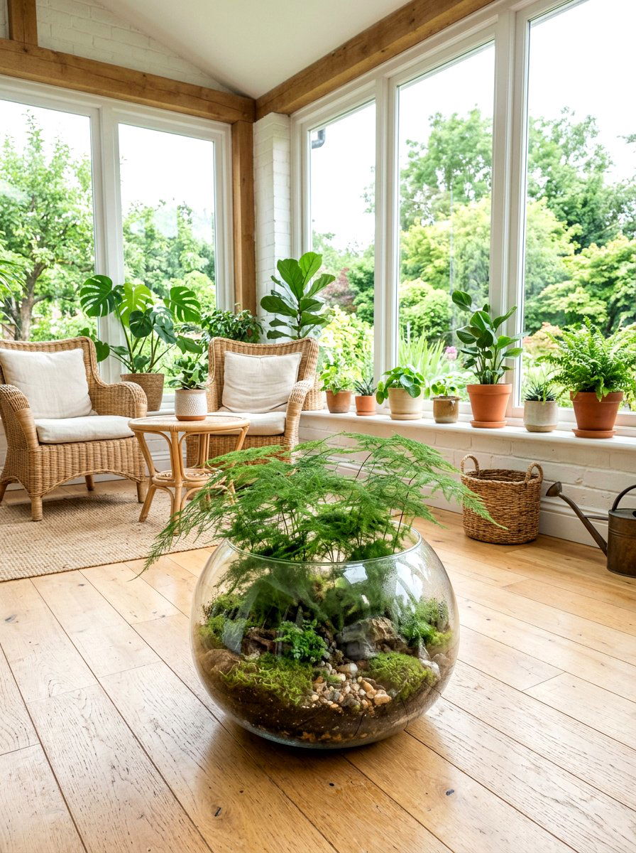 Asparagus Fern - 25 Spring Terrarium Plant Ideas