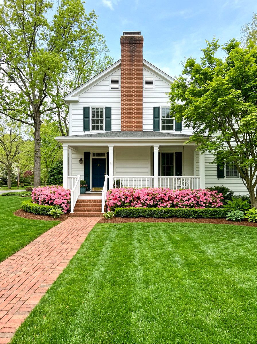 Azalea Foundation Planting - 25 Spring Azalea Garden Ideas