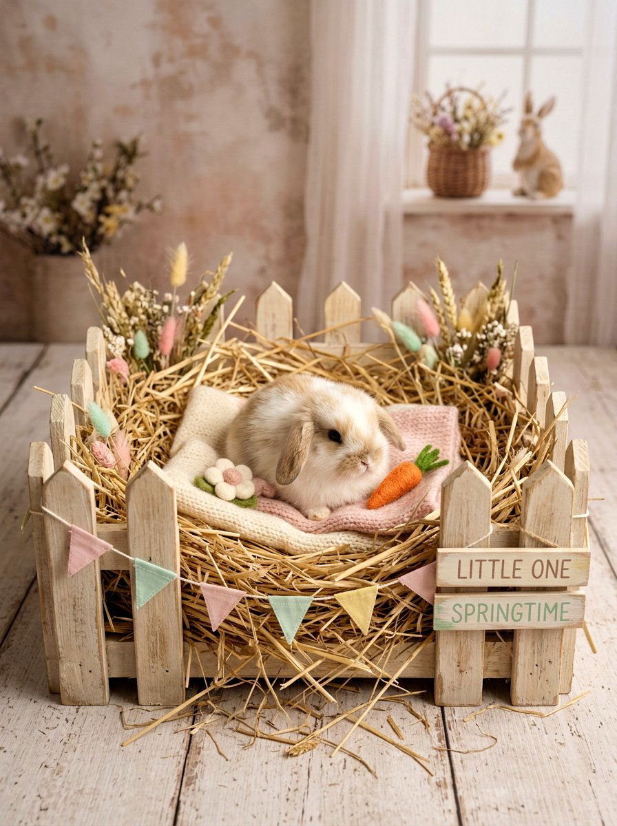 Baby Animal Prop - 25 Spring Photo Prop Ideas