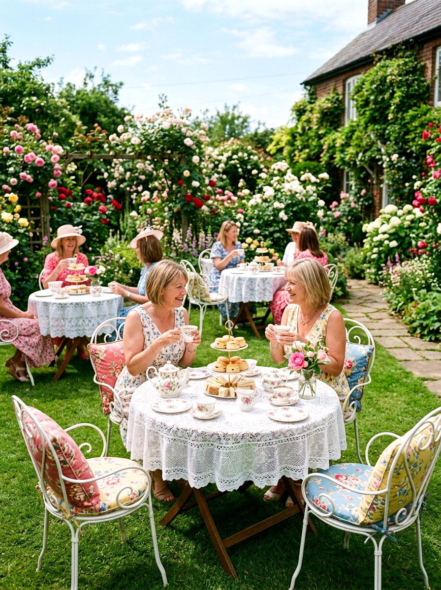 Backyard Tea Party - 25 Spring Party Decor Ideas