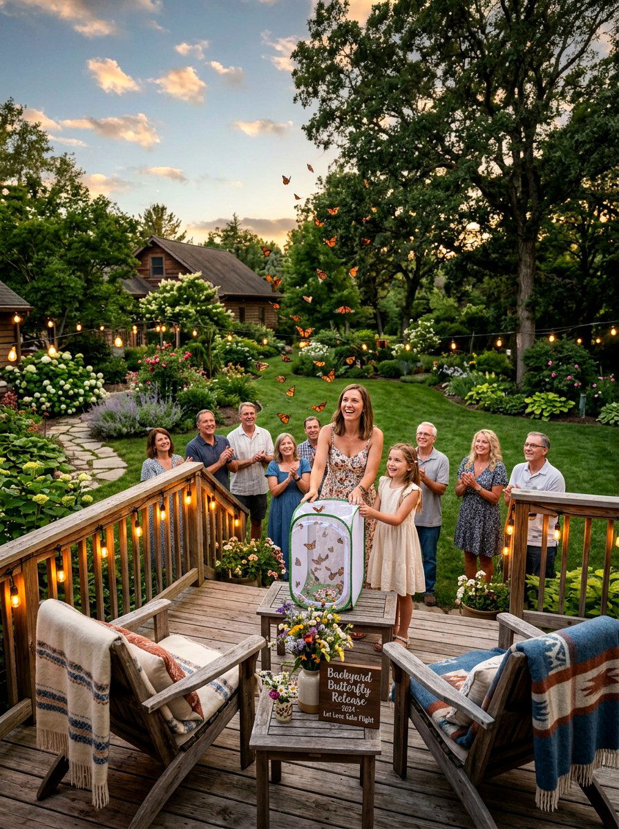 Backyard butterfly release ceremony - 25 Spring Butterfly Release Ideas