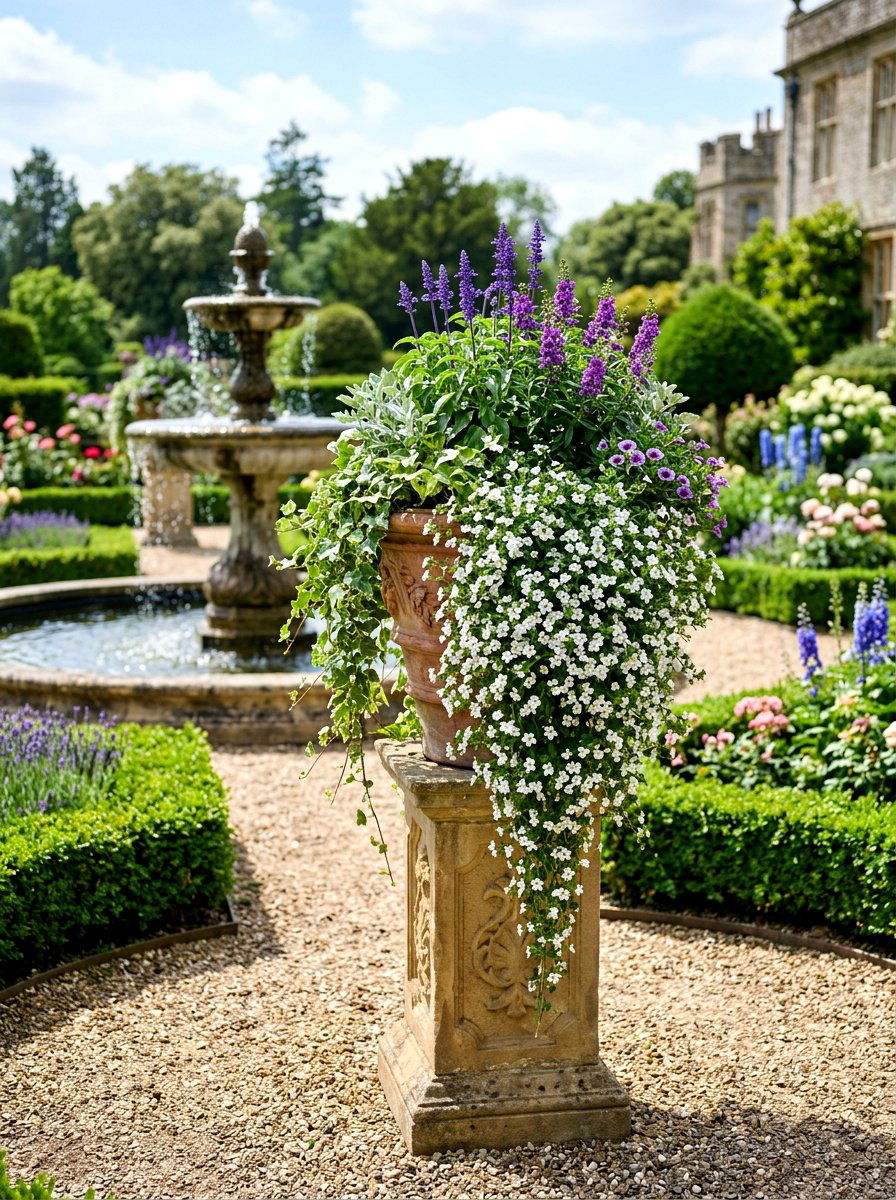 Bacopa Trailing Plant - 25 Spring Annual Flower Ideas