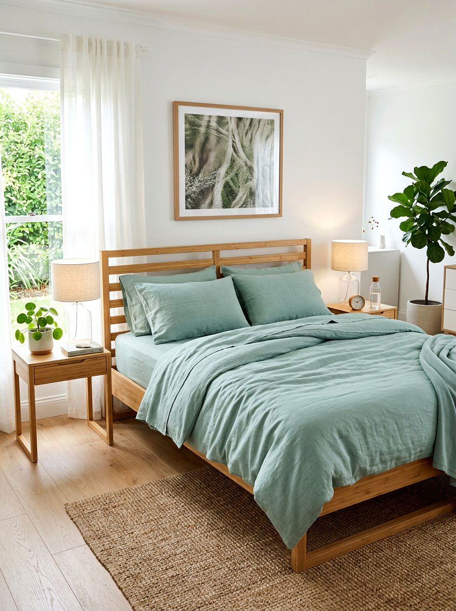 Bamboo Linen Sheets - 25 Spring Bedroom Linen Ideas