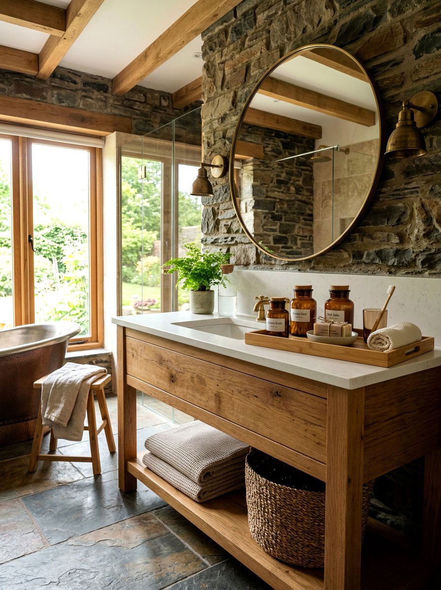 Bamboo Vanity Tray - 25 Spring Vanity Tray Ideas