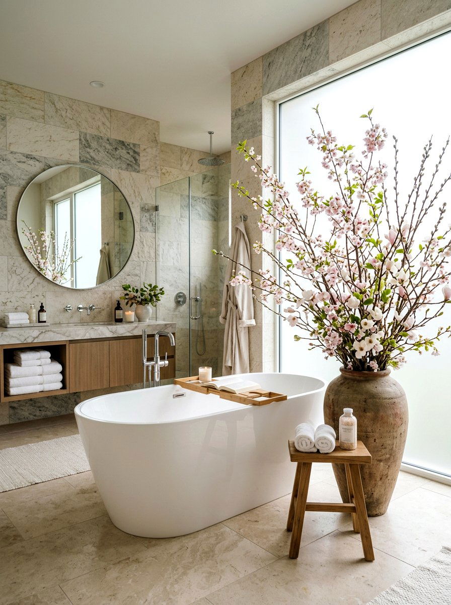 Bathroom Spring Branch - 25 Spring Branch Arrangement Ideas