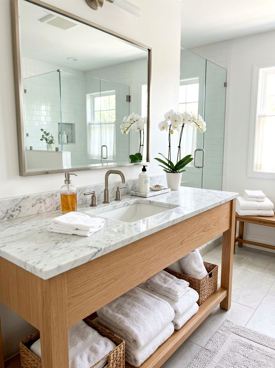 Bathroom Vanity Refresh - 25 Spring Refresh Ideas for Home