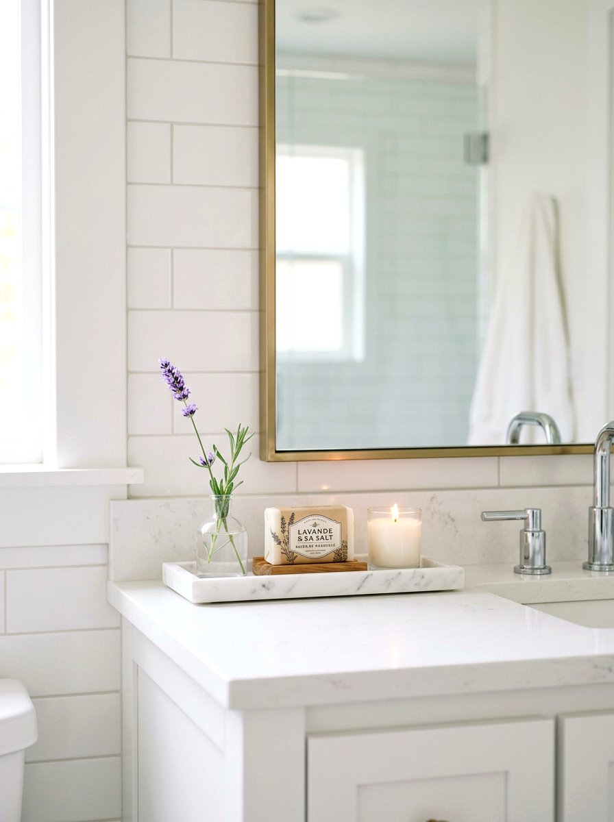 Bathroom Vanity Spring Tray - 25 Spring Decorative Tray Ideas