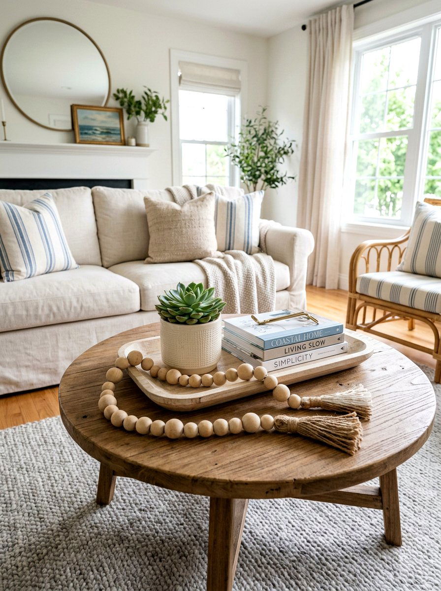 Beaded Garland Decor - 25 Spring DIY Home Decor Ideas