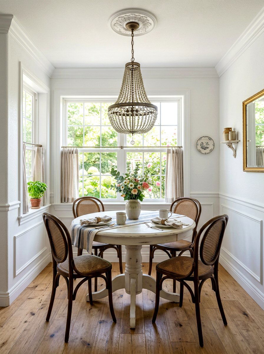 Beaded chandelier - 25 Spring Beaded Decor Ideas