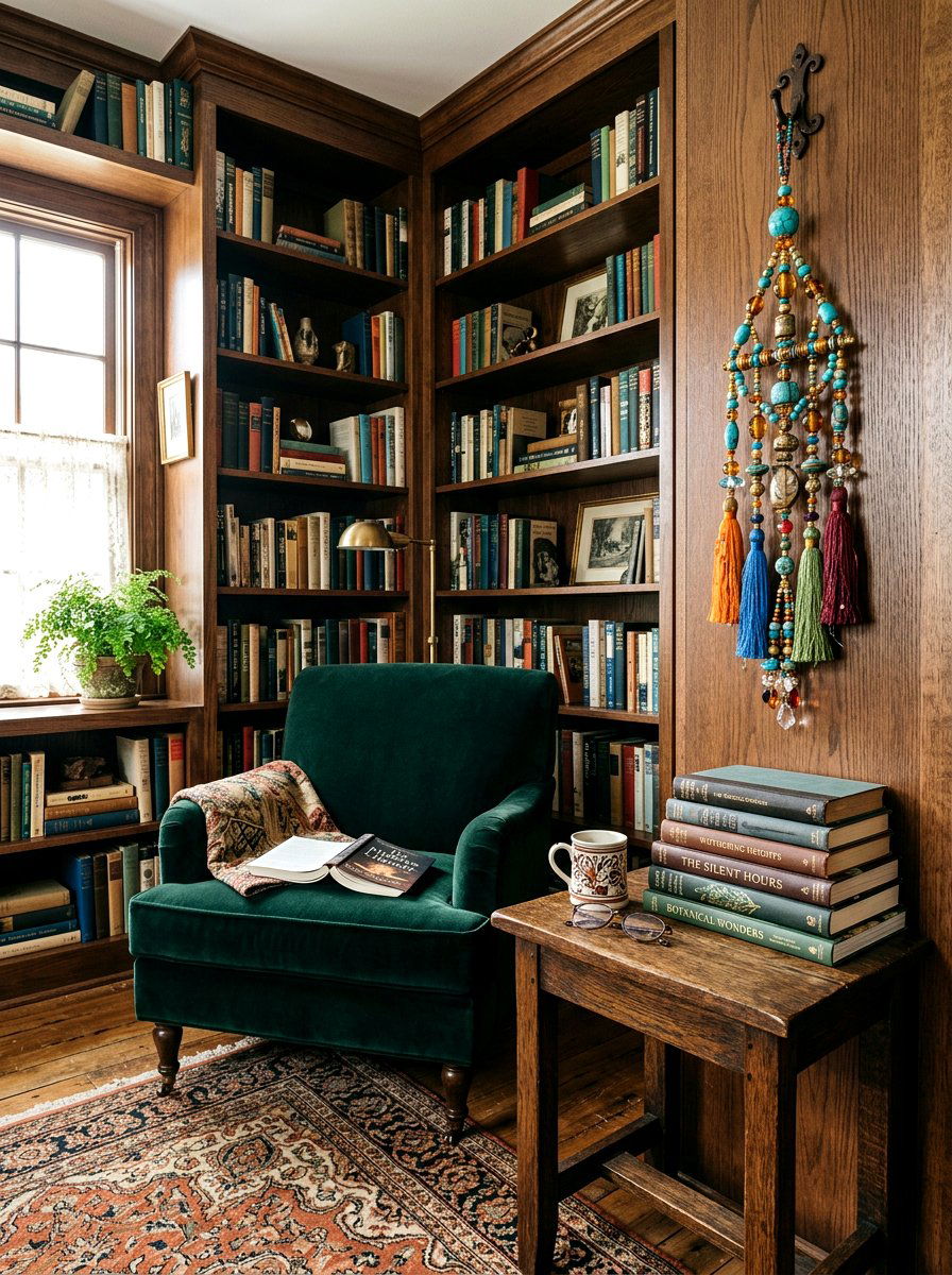 Beaded tassel ornament - 25 Spring Beaded Decor Ideas