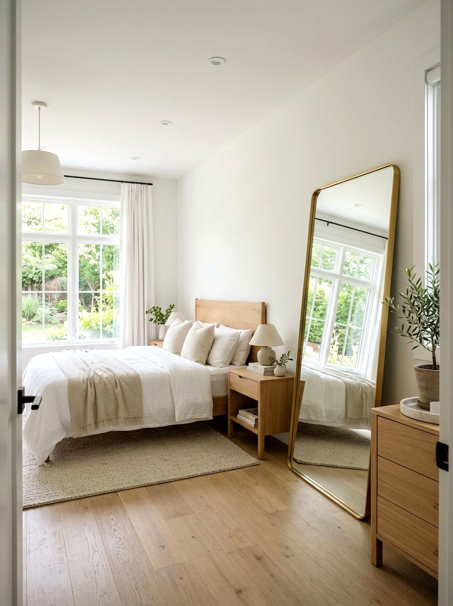 Bedroom Mirror Placement - 25 Spring Bedroom Refresh Ideas