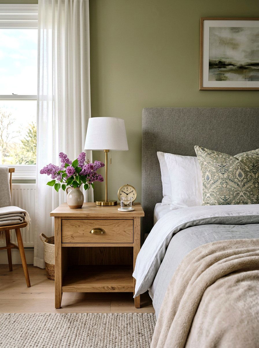 Bedroom Nightstand - 25 Spring Flowering Branch Ideas