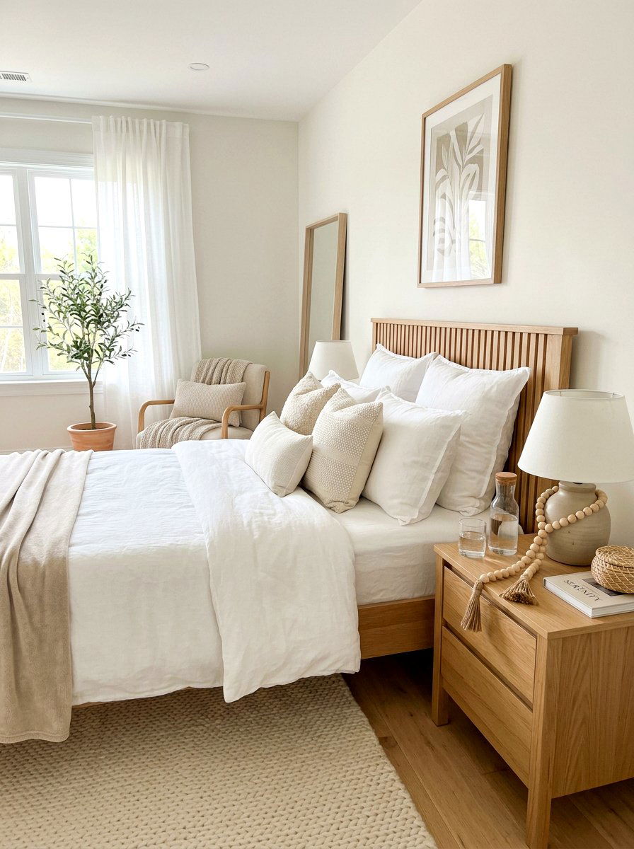 Bedroom bead garland - 25 Spring Wooden Bead Garland Ideas