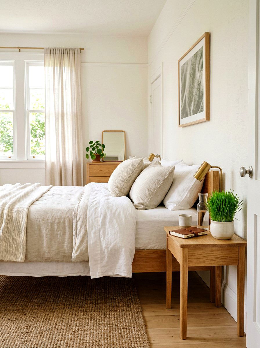 Bedroom nightstand grass - 25 Spring Wheat Grass Decor Ideas