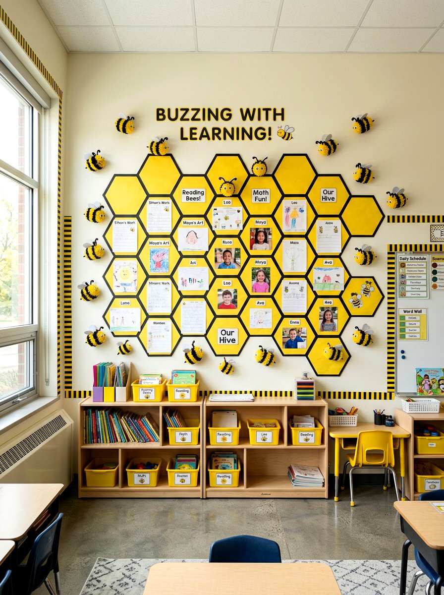 Bee Classroom Theme - 25 Spring Classroom Decor Ideas