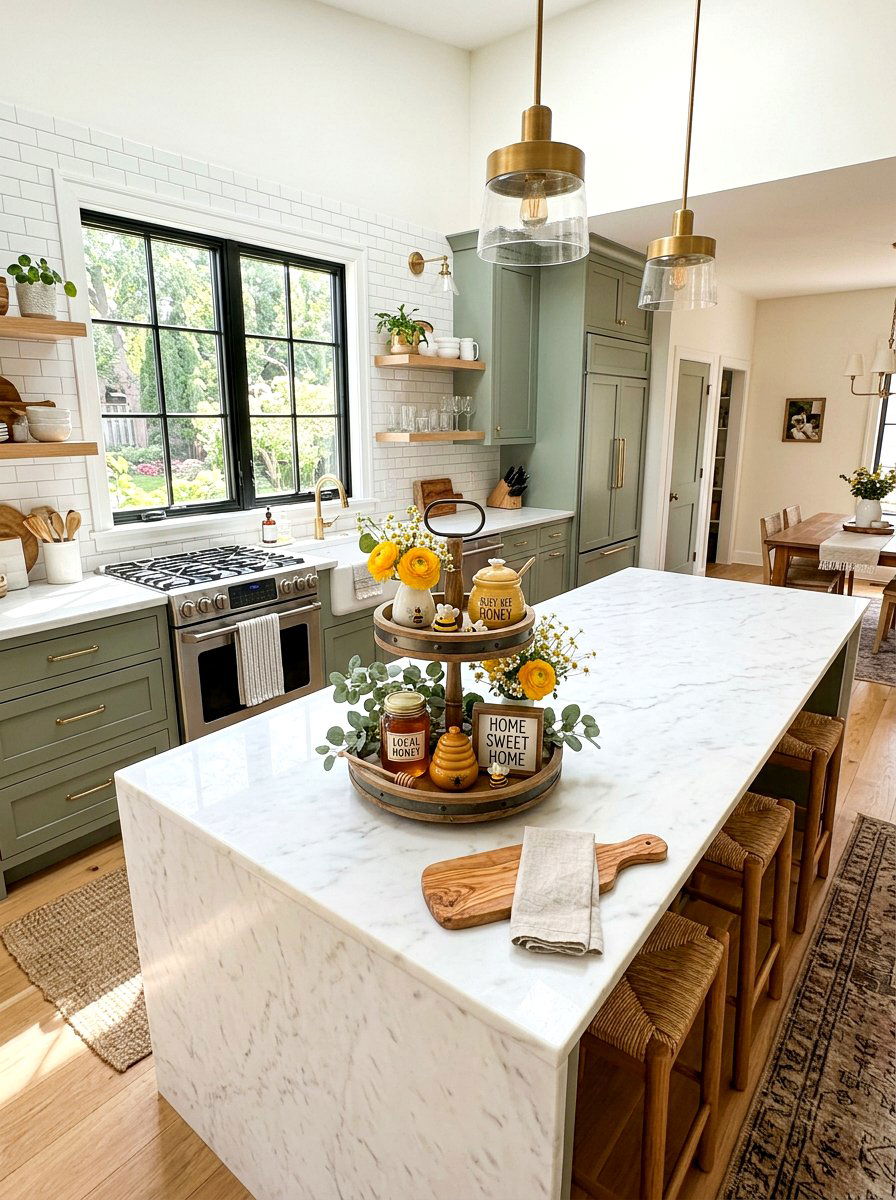 25 Spring Bee Decor Ideas for Kitchen Styling and Charm