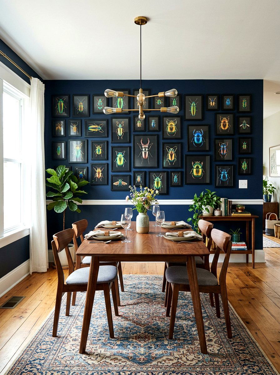 Beetle Framed Art - 25 Spring Insect Decor Ideas