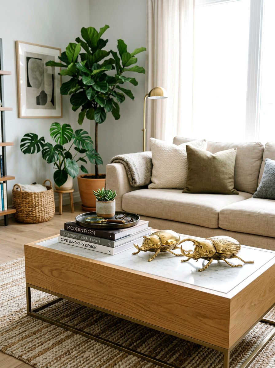 Beetle Shaped Decorative Boxes - 25 Spring Insect Decor Ideas