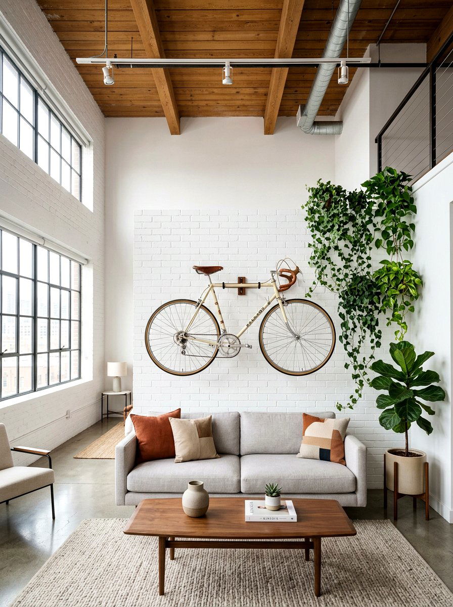 Bicycle Wall Art Living Room - 25 Spring Bicycle Decor Ideas